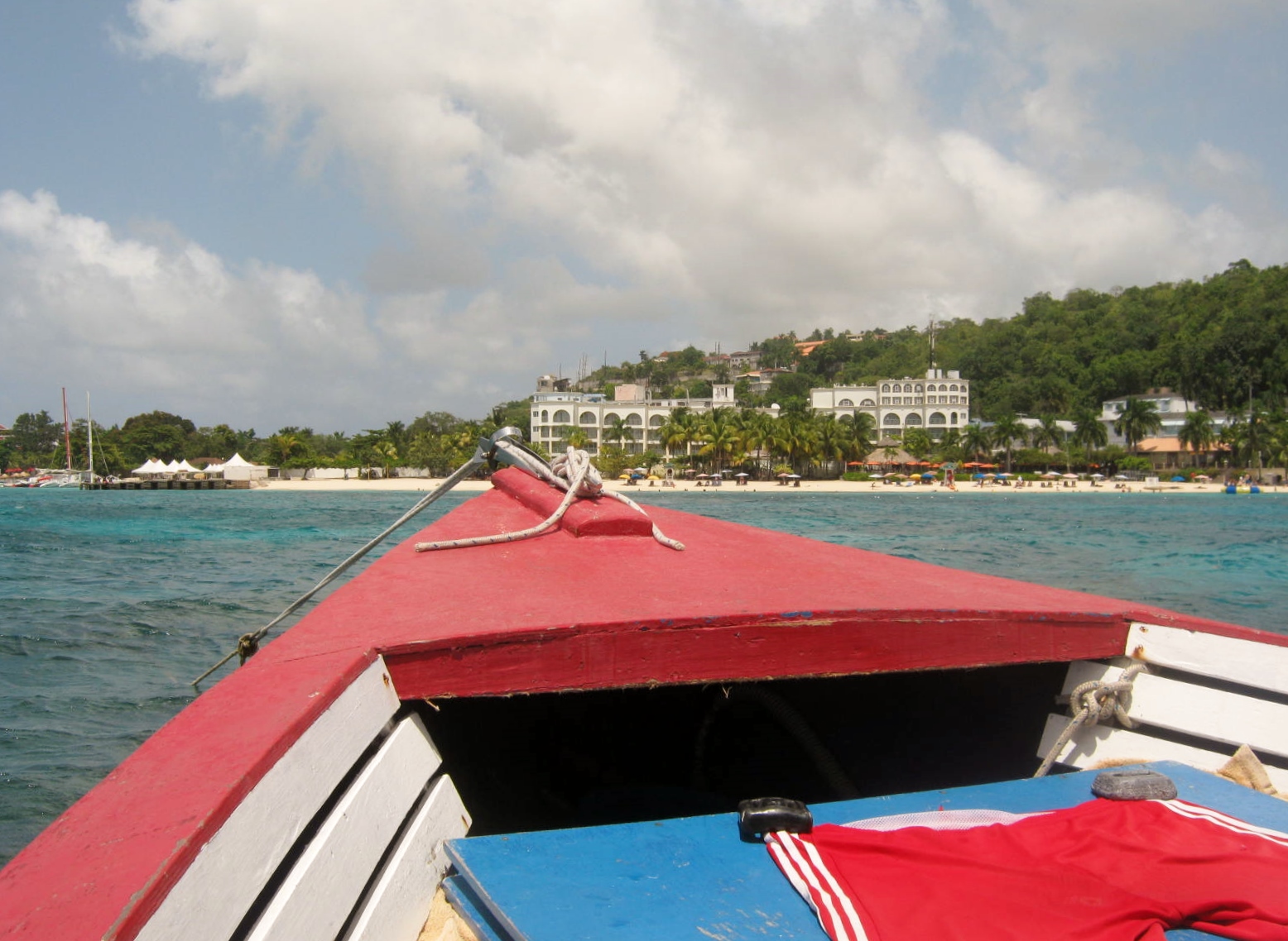 Place Jamaica/Montego Bay and the Glass Bottom Boat MINDING MY P'S