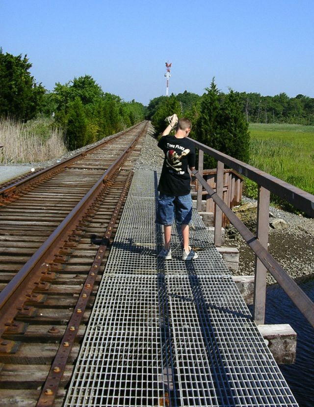 trestle bridge crabber